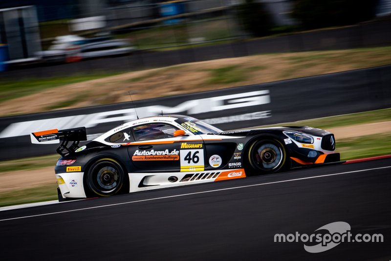 #46 Black Falcon Mercedes AMG GT3: Patrick Assenheimer, Sergey Afanasiev, Michele Beretta