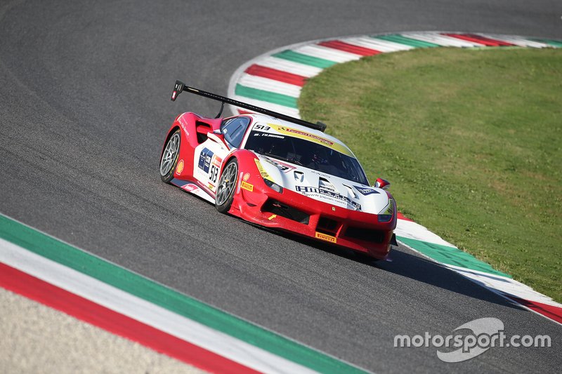 #513 Ferrari 488 Challenge, Cornes Shiba: Makoto Fujiwara