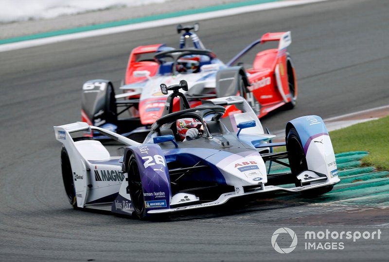 Maximilian Gunther, BMW I Andretti Motorsports, BMW iFE.20, Jérôme d'Ambrosio, Mahindra Racing, M6Electro 