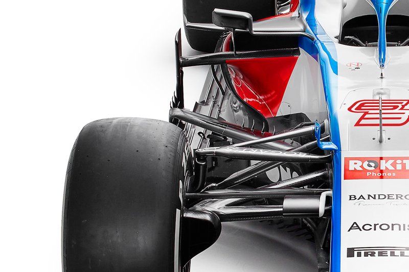 Detalle del Williams FW43