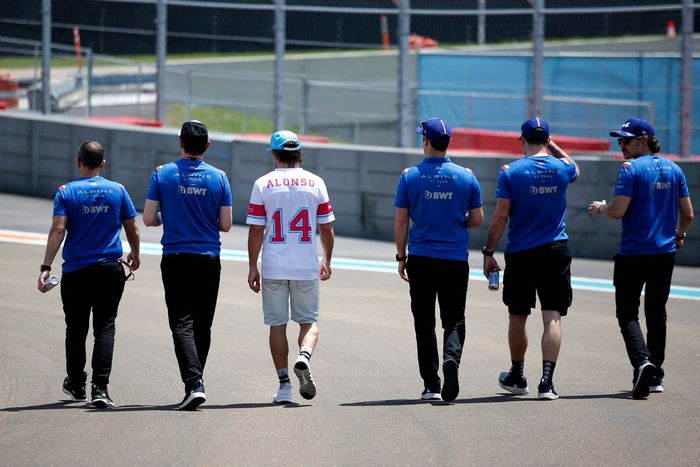 Fernando Alonso, equipo Alpine F1 