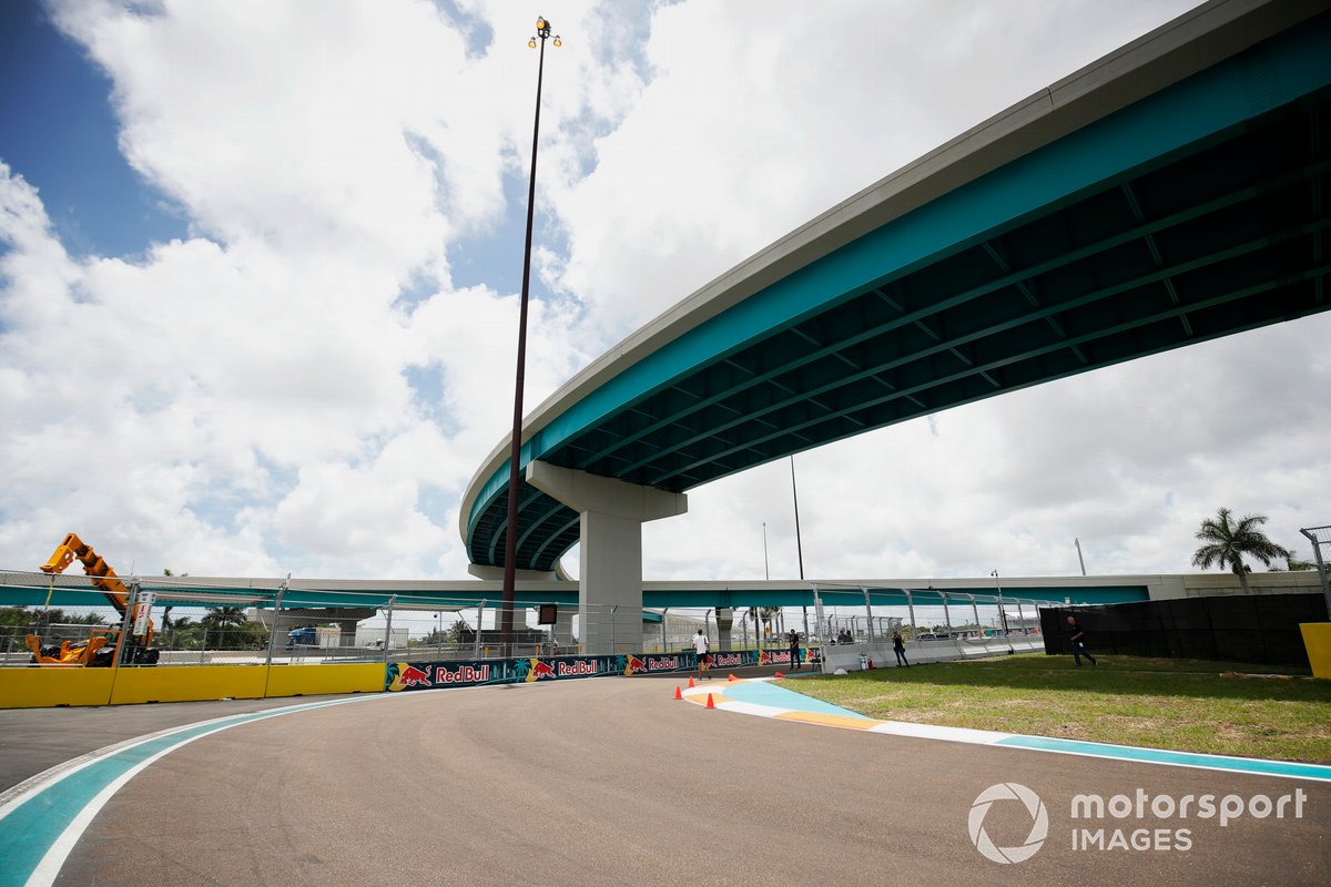 A view of the track