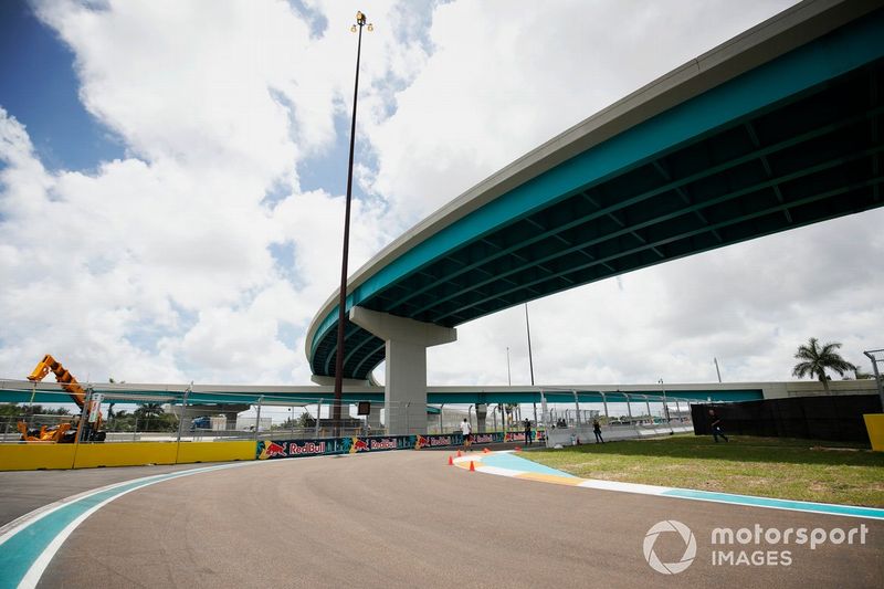 A view of the track
