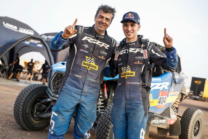#404 Loeb Fraymedia Motorsport - Rzr Factory Racing Polaris: Goncalo Guerreiro, Maykel Justo