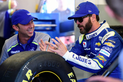 Jimmie Johnson, Hendrick Motorsports Chevrolet, crew chief Chad Knaus