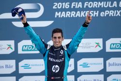 Le vainqueur Sébastien Buemi, Renault e.Dams