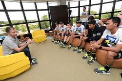 Participants of the Yamaha VR46 Master Camp