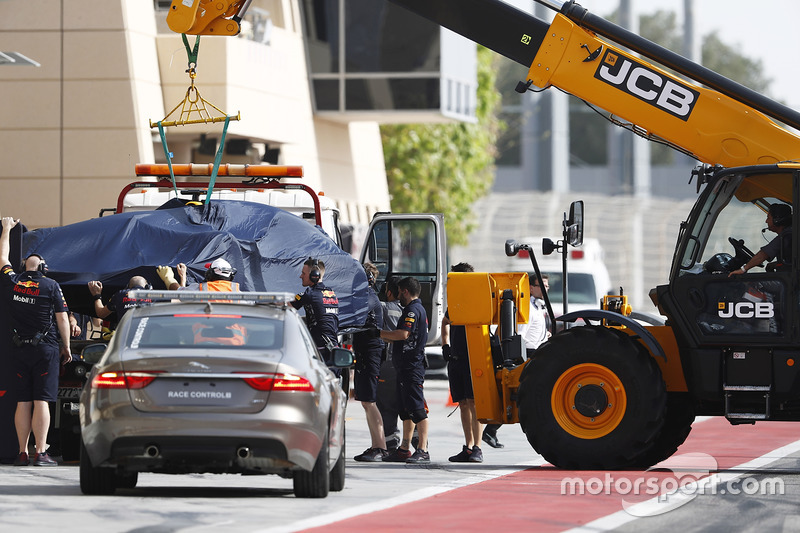 The car of Daniel Ricciardo, Red Bull Racing RB13