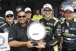 Polesitter Charlie Kimball, Chip Ganassi Racing Honda