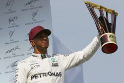 Race winner Lewis Hamilton, Mercedes AMG F1