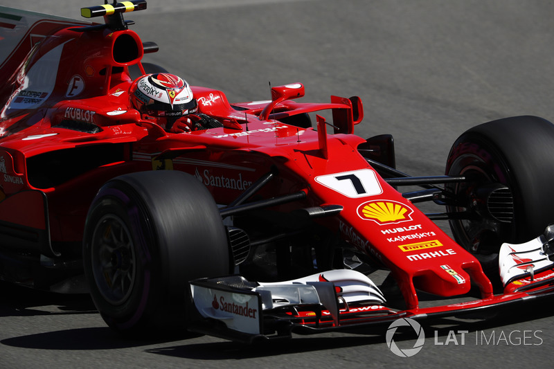 Sabato, prove libere - Kimi Raikkonen, Ferrari SF70H