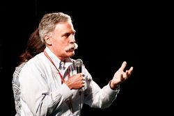 Chase Carey, Chairman, Formula One, sul palco