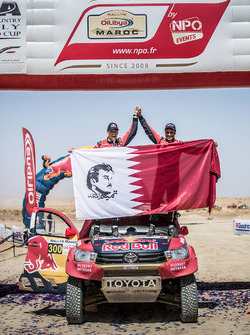 Winners #300 Toyota Hilux: Nasser Al-Attiyah, Matthieu Baumel