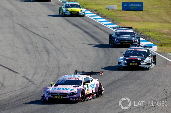 Edoardo Mortara, Mercedes-AMG Team HWA, Mercedes-AMG C63 DTM, René Rast, Audi Sport Team Rosberg, Audi RS 5 DTM