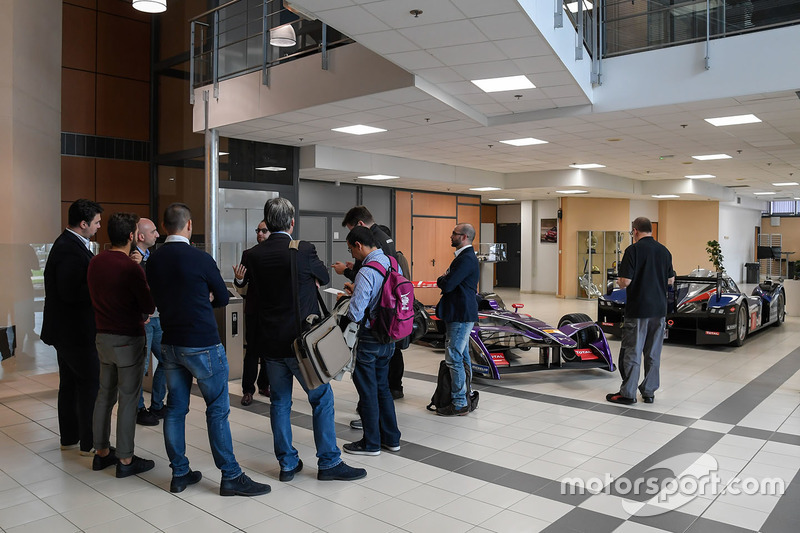 DS Virgin Racing factory visit