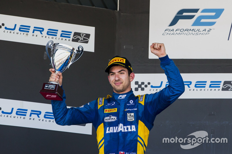 Podio: Nicholas Latifi, DAMS
