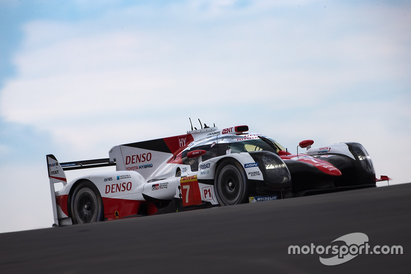 #7 Toyota Gazoo Racing Toyota TS050 Hybrid: Mike Conway, Kamui Kobayashi, Jose Maria Lopez