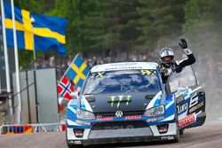 Le vainqueur Johan Kristoffersson, Volkswagen Team Sweden