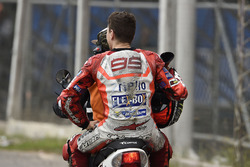 Jorge Lorenzo, Ducati Team, crash