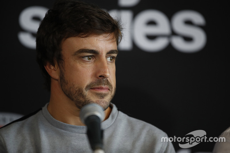 Fernando Alonso basın toplantısı