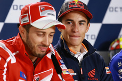 Andrea Dovizioso, Ducati Team, Marc Marquez, Repsol Honda Team
