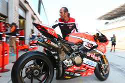 La moto di Marco Melandri, Ducati Team