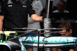 Mercedes-Benz F1 W08 rear wing