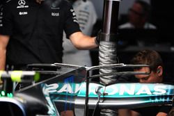 Mercedes-Benz F1 W08  rear wing