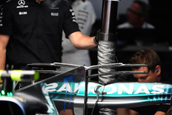 Mercedes-Benz F1 W08 rear wing