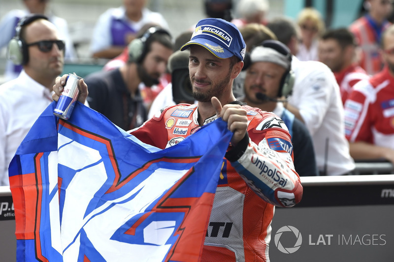 Ganador, Andrea Dovizioso, Ducati Team