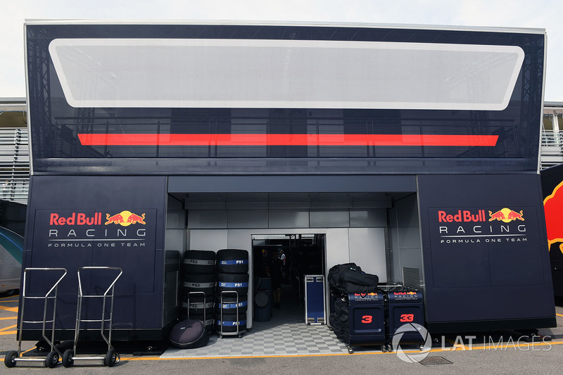 Red Bull motorhome