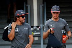 Fernando Alonso, McLaren and Stoffel Vandoorne, McLaren