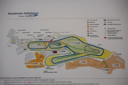 Piantina della pista di Vallelunga