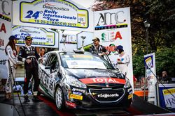 Il vincitore Marcello Razzini, Peugeot 208 R2B