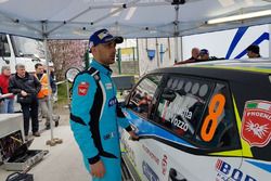 Andrea Nucita, Marco Vozzo, Skoda Fabia R5, Phoenix Racing al parco assistenza