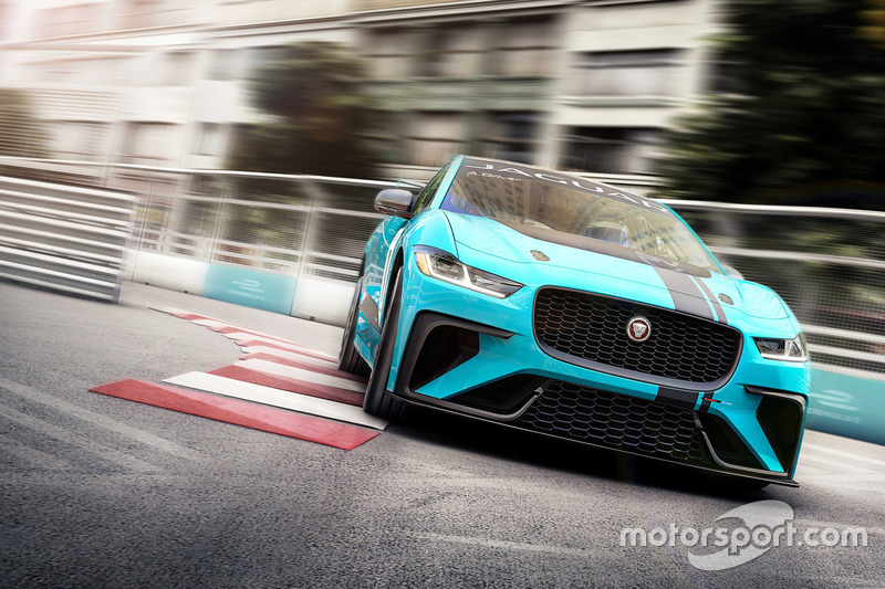 Jaguar I-PACE eTROPHY car