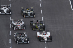 Tristan Vautier, Dale Coyne Racing Honda Josef Newgarden, Team Penske Chevrolet