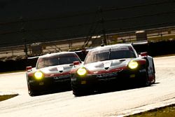 #911 Porsche Team North America Porsche 911 RSR: Patrick Pilet, Dirk Werner, Frederic Wakowiecki, #912 Porsche Team North America Porsche 911 RSR: Kevin Estre, Laurens Vanthoor, Richard Lietz