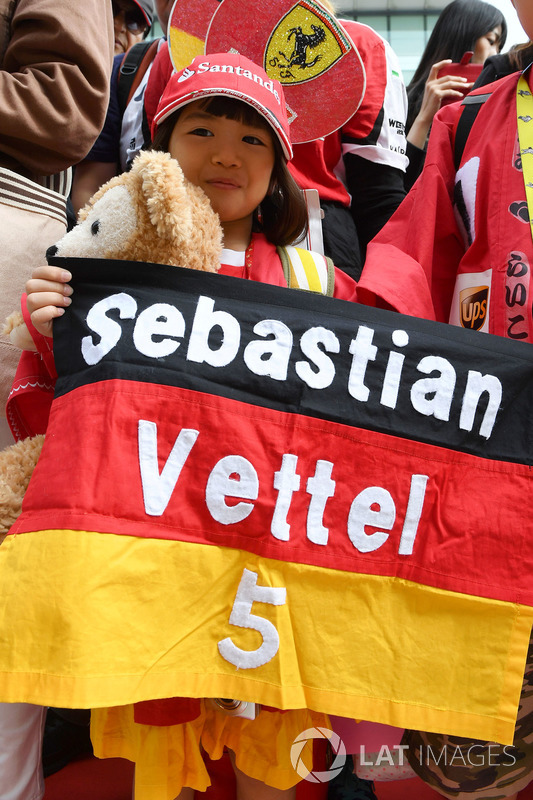Sebastian Vettel, Ferrari fan