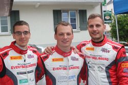 Benjamin Devaud, Rolf Reding, Lukas Eugster, Swiss Race Academy, Podium