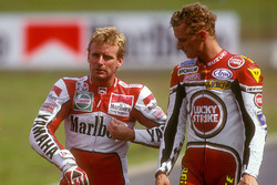 Wayne Rainey, Yamaha, Kevin Schwantz, Suzuki