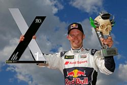 Le vainqueur Mattias Ekström, EKS, Audi S1 EKS RX Quattro