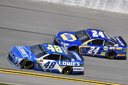 Jimmie Johnson, Hendrick Motorsports Chevrolet, Chase Elliott, Hendrick Motorsports Chevrolet