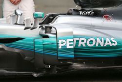 Mercedes AMG F1 W08, il bargeboard