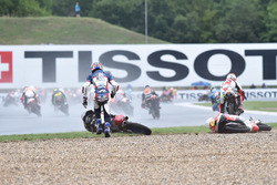 Jules Danilo, Marinelli Rivacold Snipers, Maria Herrera, AGR Team, accident en début de course.