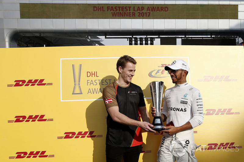 Lewis Hamilton, Mercedes AMG F1 y Mads Sorensen