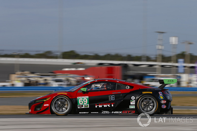 #69 HART Acura NSX GT3, GTD: Chad Gilsinger, Ryan Eversley, Sean Rayhall, John Falb