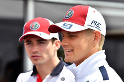 Charles Leclerc, Sauber and Marcus Ericsson, Sauber