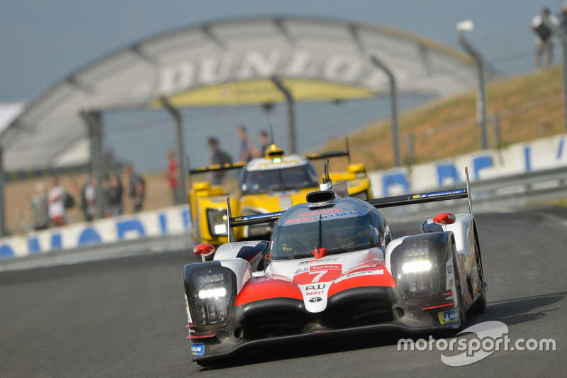 #7 Toyota Gazoo Racing Toyota TS050: Mike Conway, Kamui Kobayashi, Jose Maria Lopez, Fernando Alonso