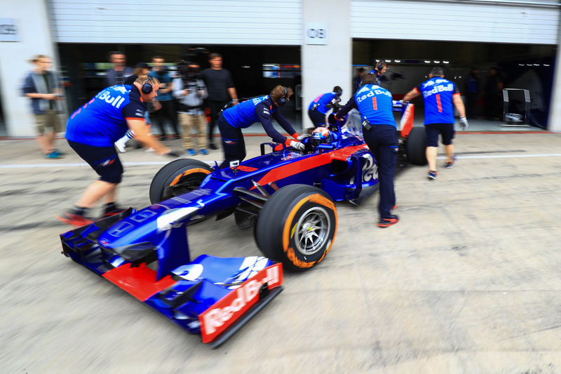 Marc Marquez, prueba el Toro Rosso de F1